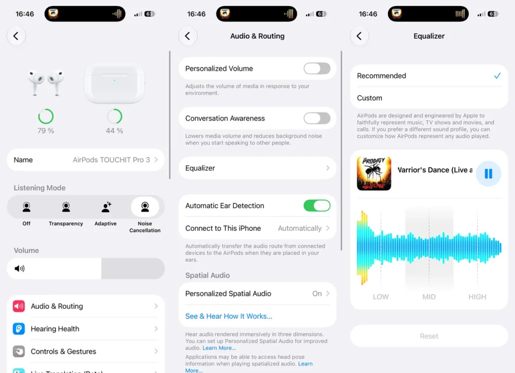 Systémový ekvalizér pre AirPods v iOS 27