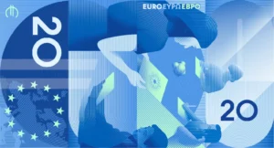 návrh 20 eurovej bankovky podla ECB