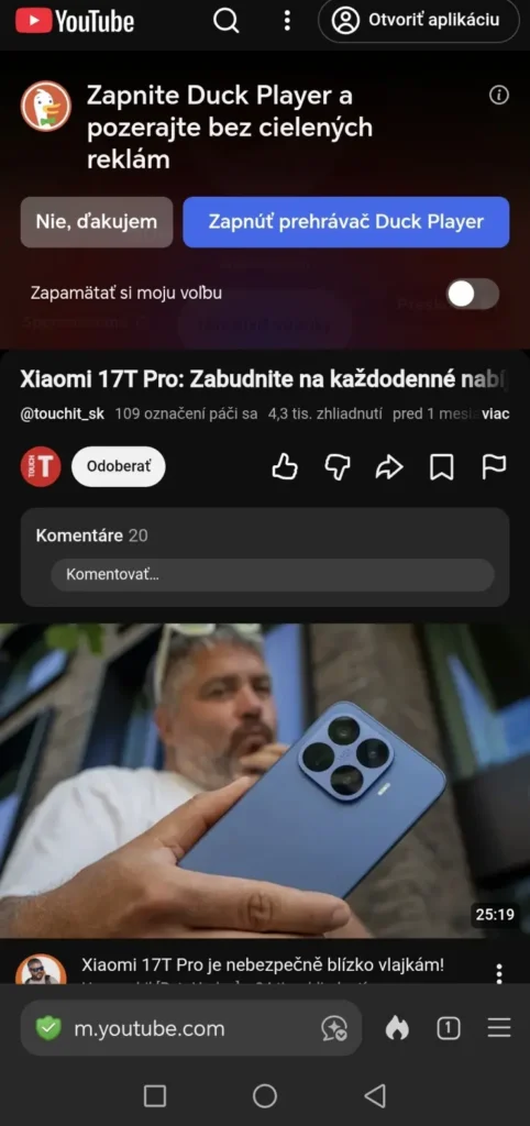 duckduckgo blokovanie android