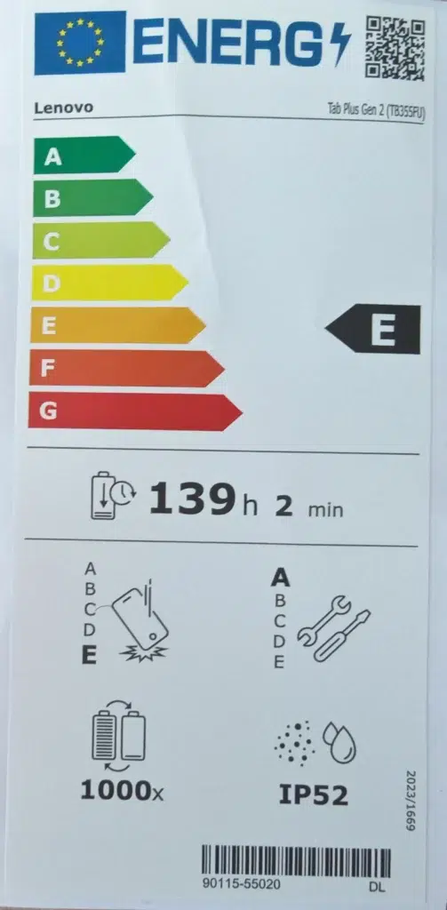 energeticky stitok tablet