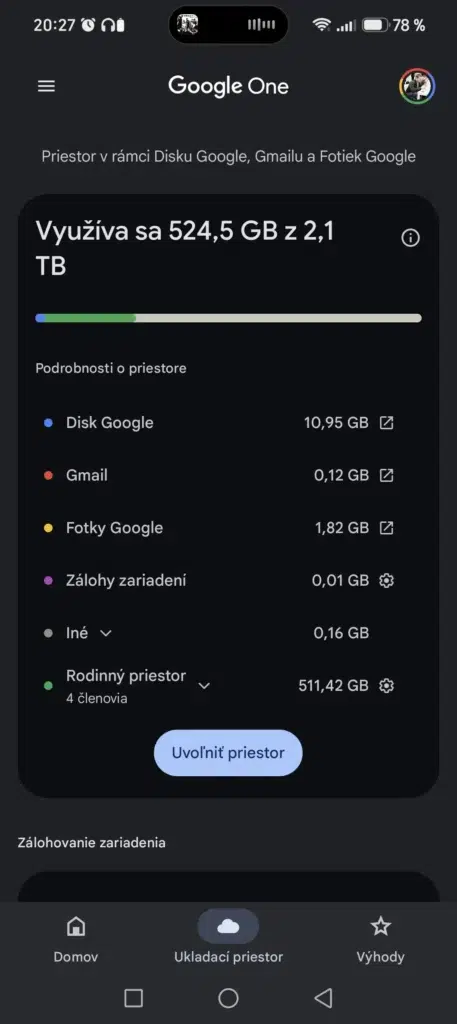 google one backup