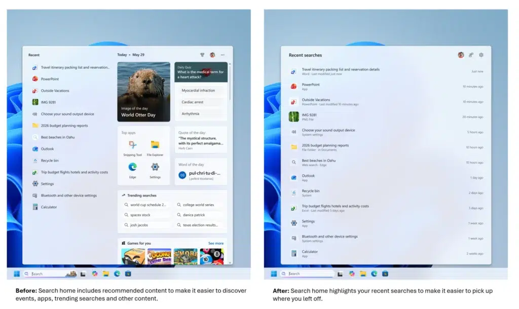 microsoft hladanie