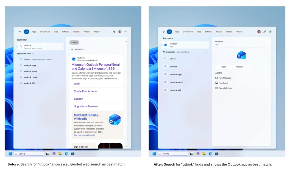 microsoft hladanie