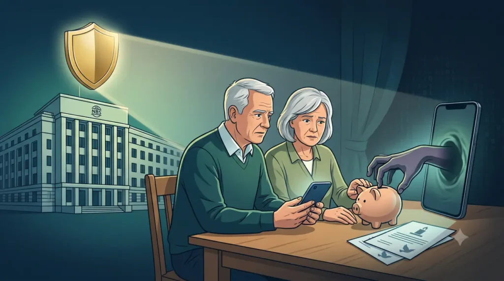 podvod dochodca senior