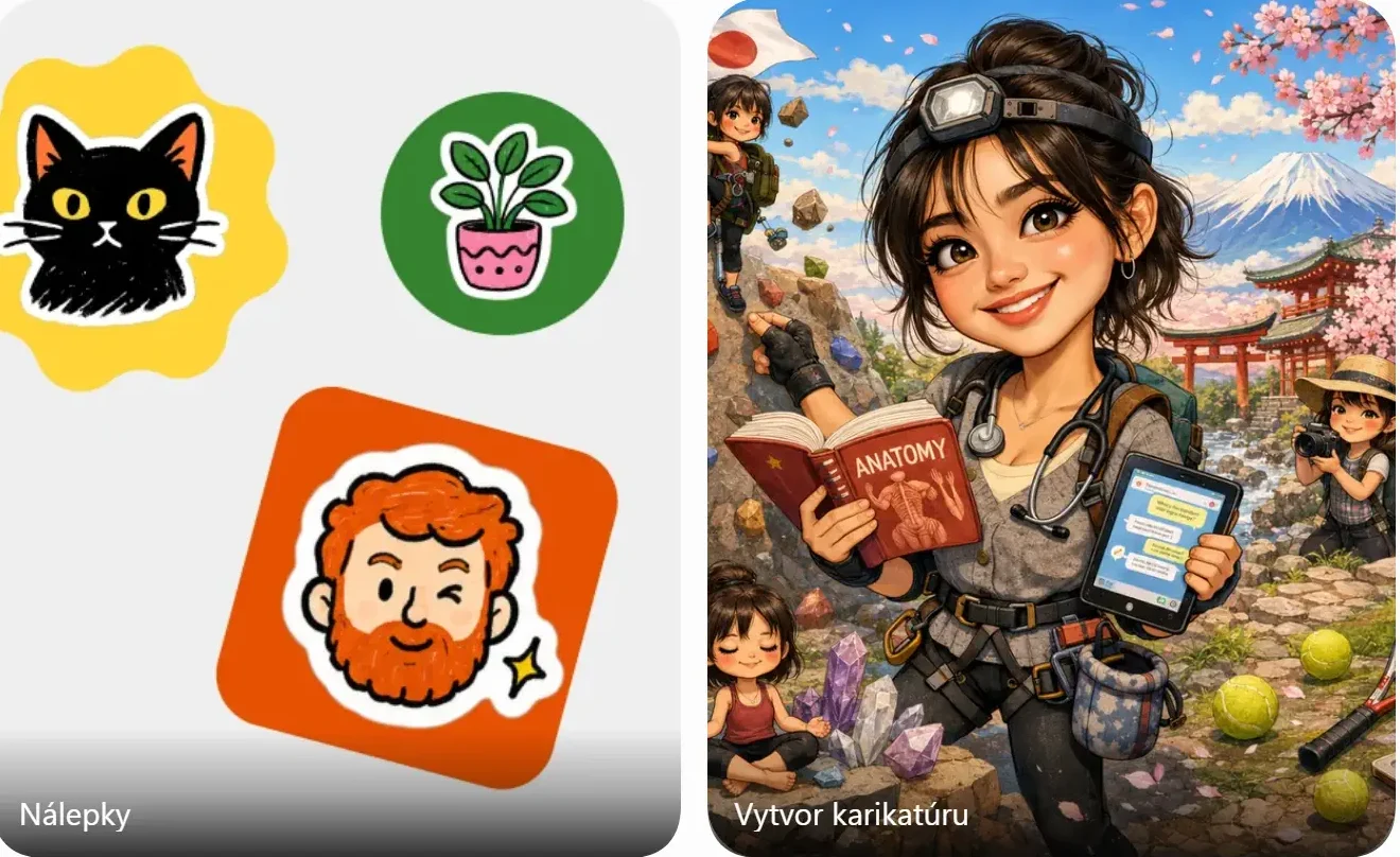 ChatGPT teraz vytvára nálepky. Môžete ich použiť aj vo WhatsAppe