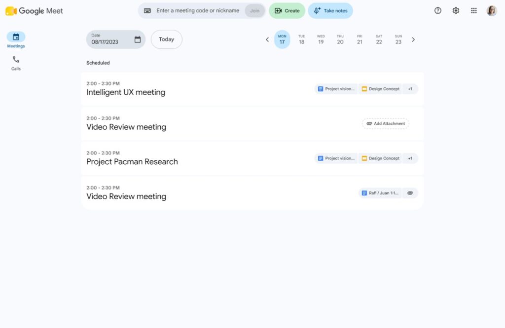 Google Meet prepisuje poznámky aj z osobných stretnutí