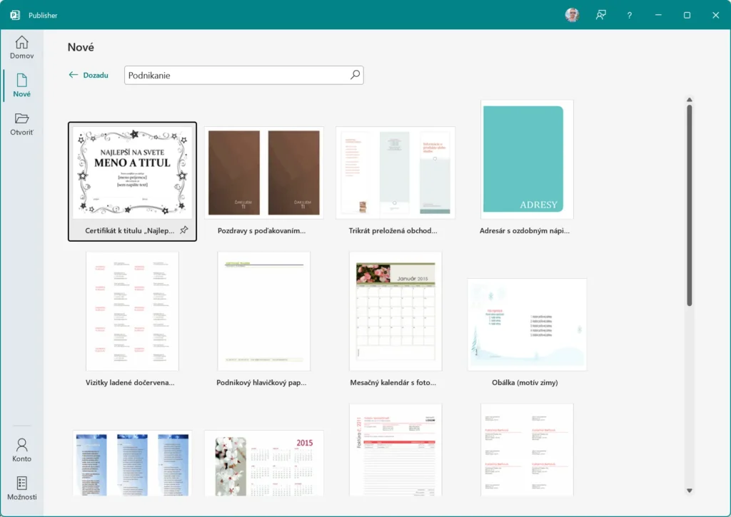 Microsoft Publisher