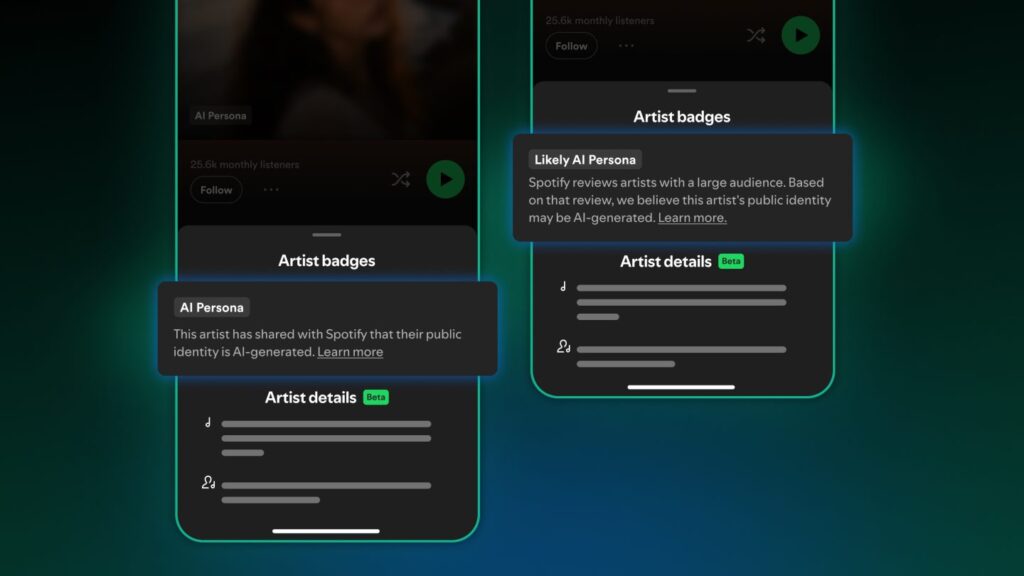 Spotify AI Persona