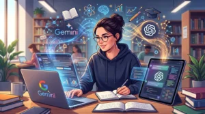 chatgpt gemini AI vzdelavanie