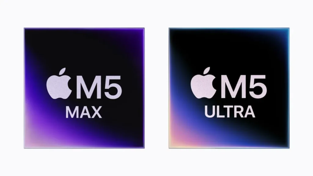 Čipy M5 Max a M5 Ultra