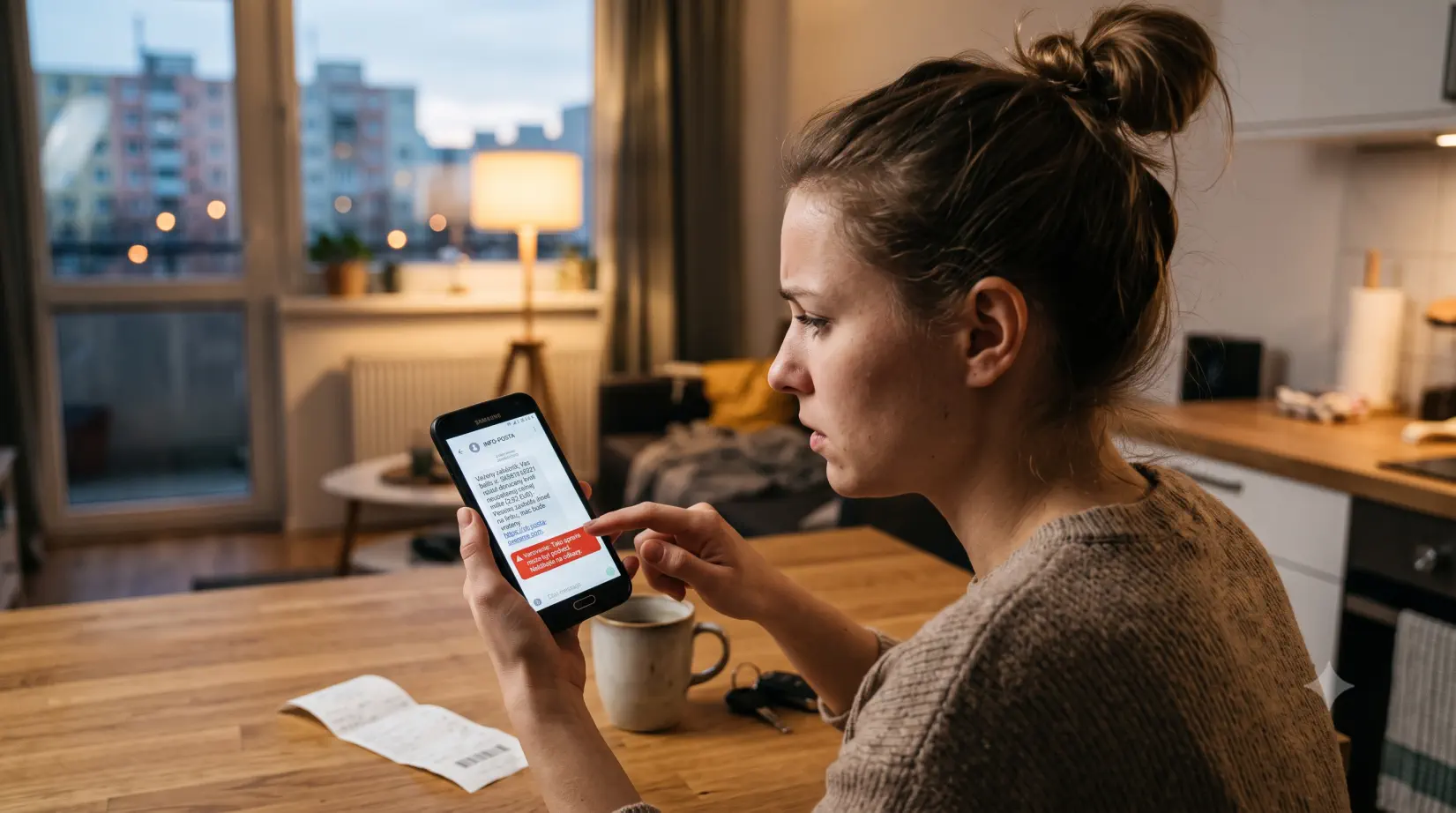 sms smartfon podvod