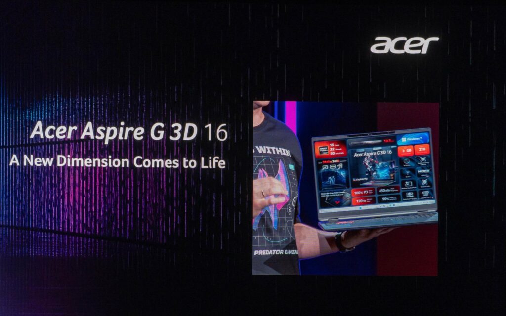 Acer Aspire G 3D 16