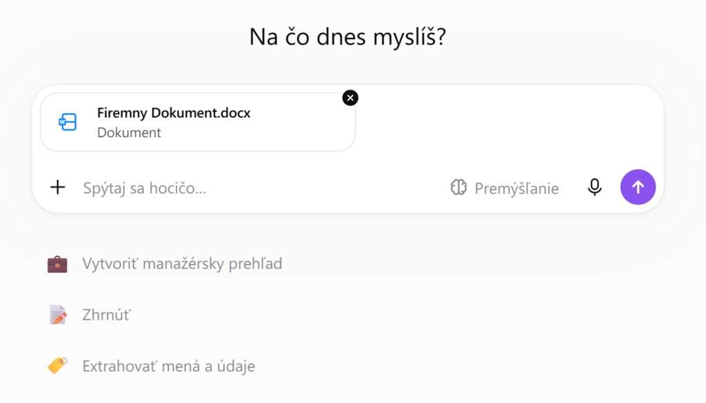 ChatGPT upload