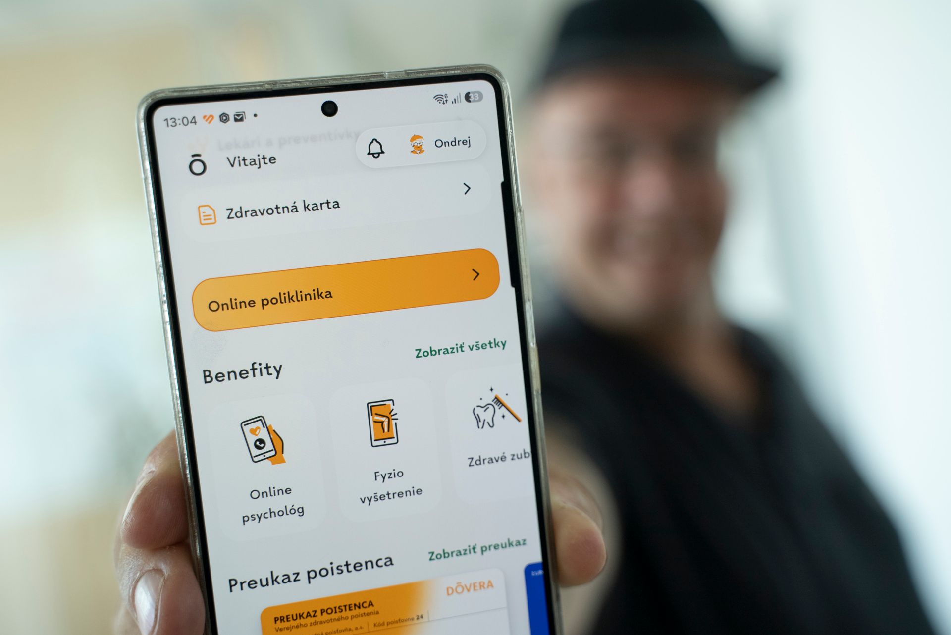 Dôvera vylepšuje aplikáciu na zdravotného asistenta. Teraz ponúka aj Online polikliniku