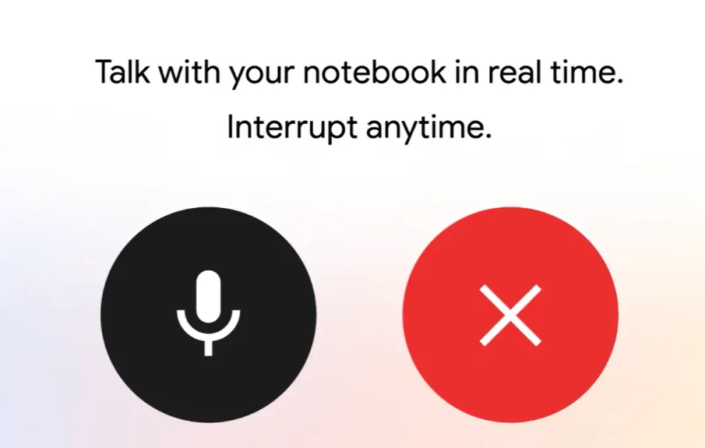 Gemini Notebook Live Voice Chat