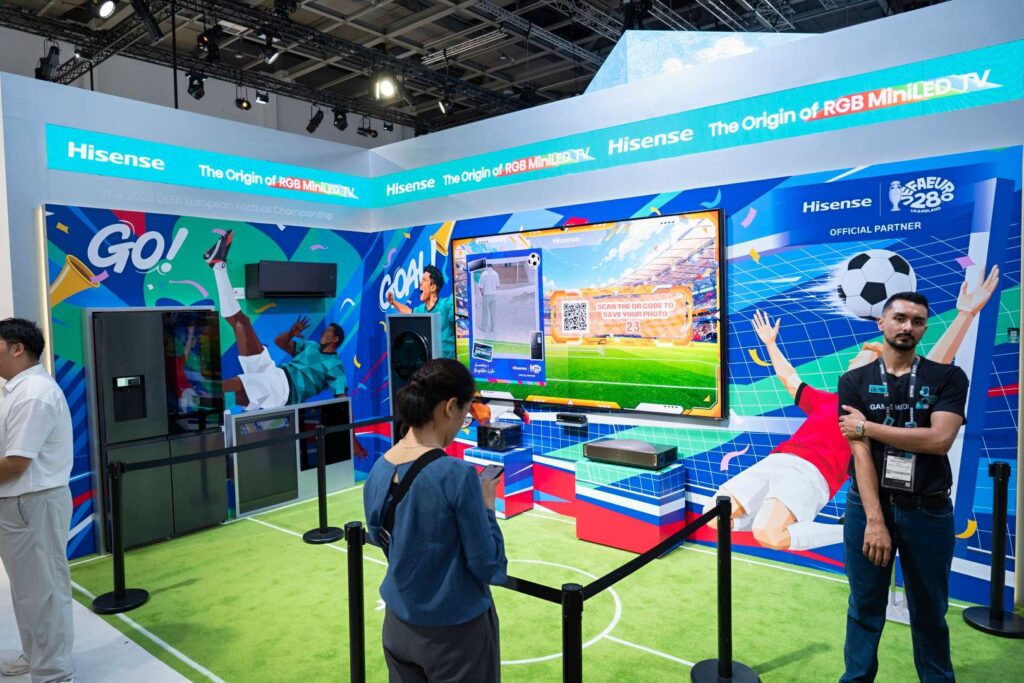Hisense má aj tento rok dohodu s UEFA