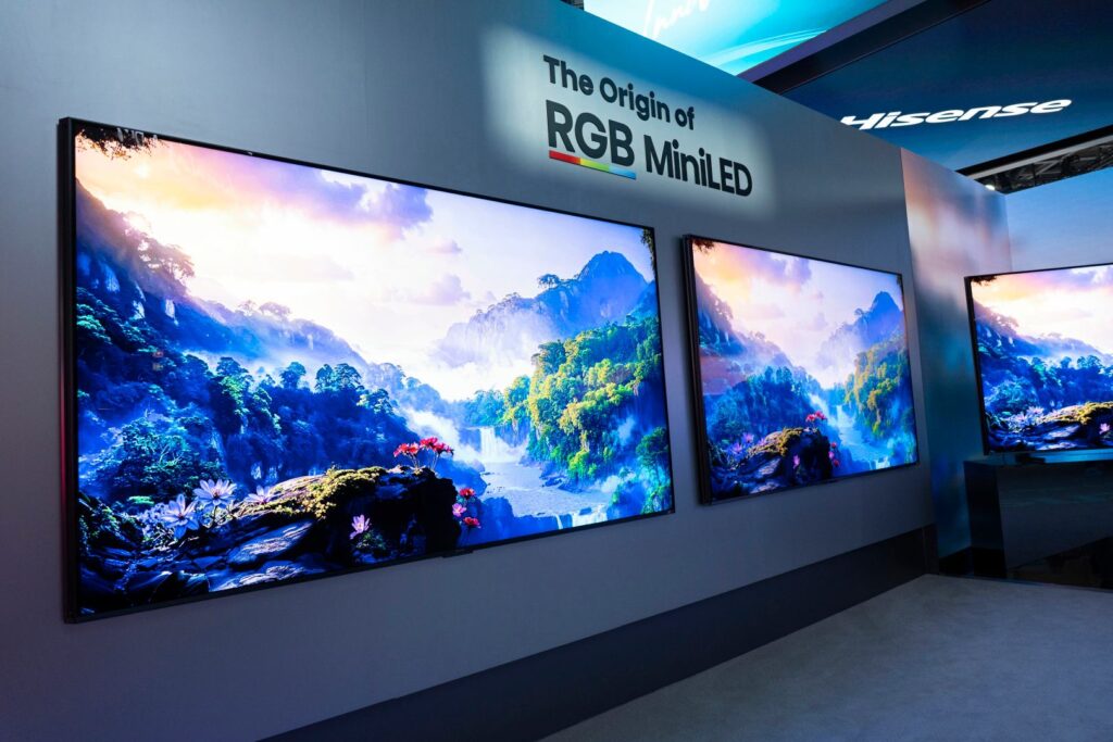 Hisense RGB MiniLED televízory