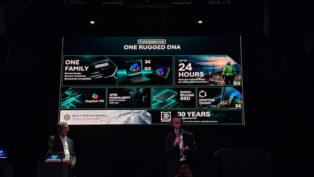 Nové počítače Panasonic Toughbook