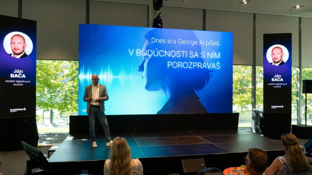 Po textovom príde aj hlasové ovládanie George AI