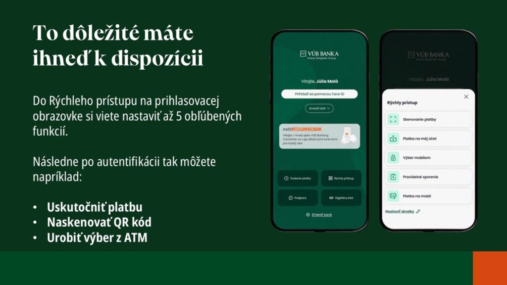 Nové mobilné bankovníctvo VUB