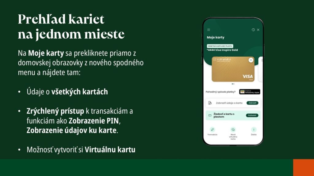 Nové mobilné bankovníctvo VUB