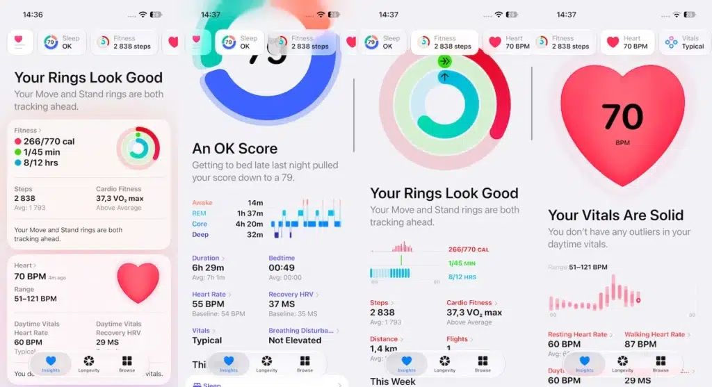 Apple Zdravie v iOS 27.2