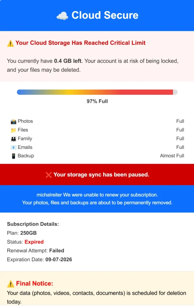 google disk podvod
