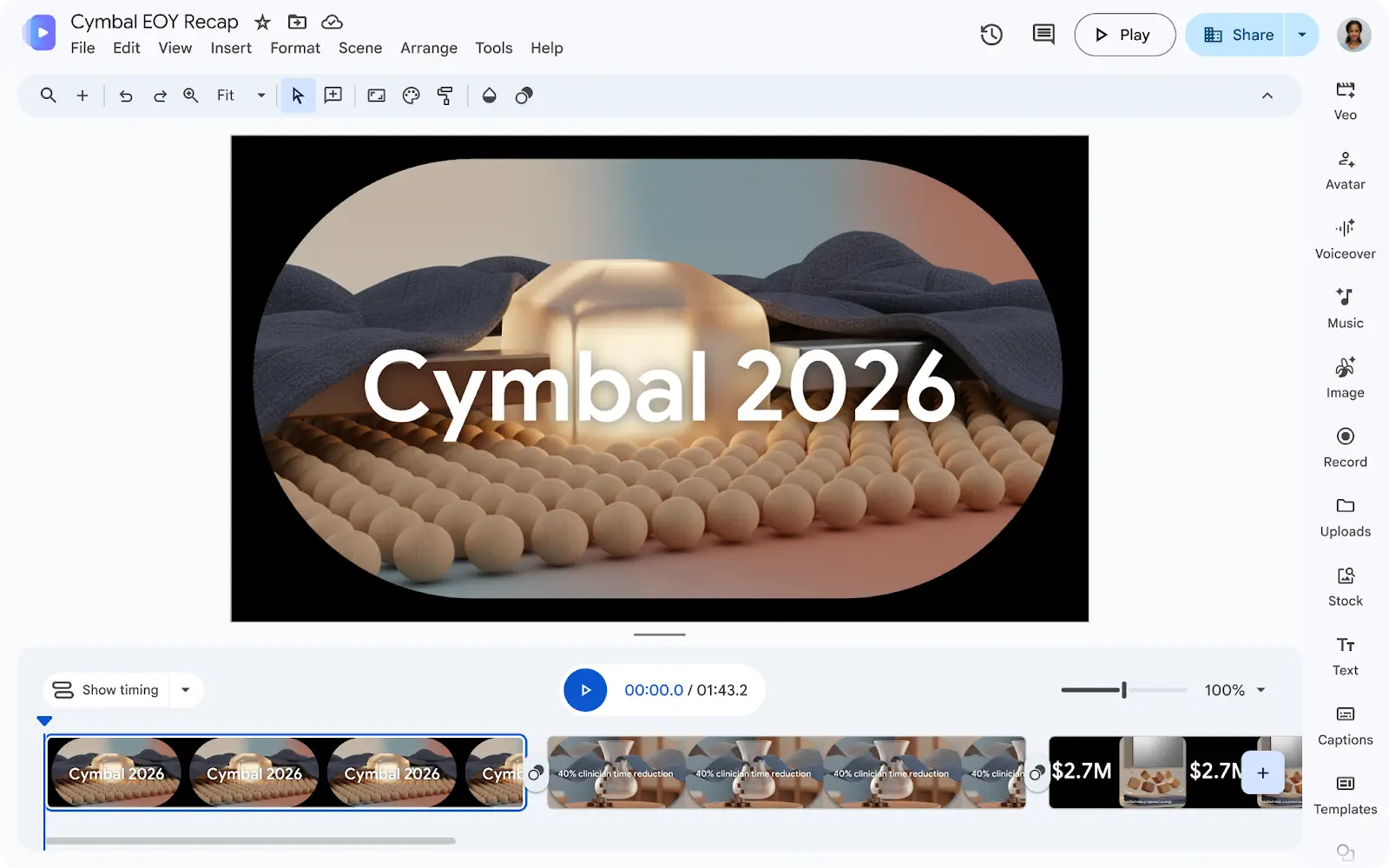 Google Vids vytvorí súhrn z dokumentov do videa