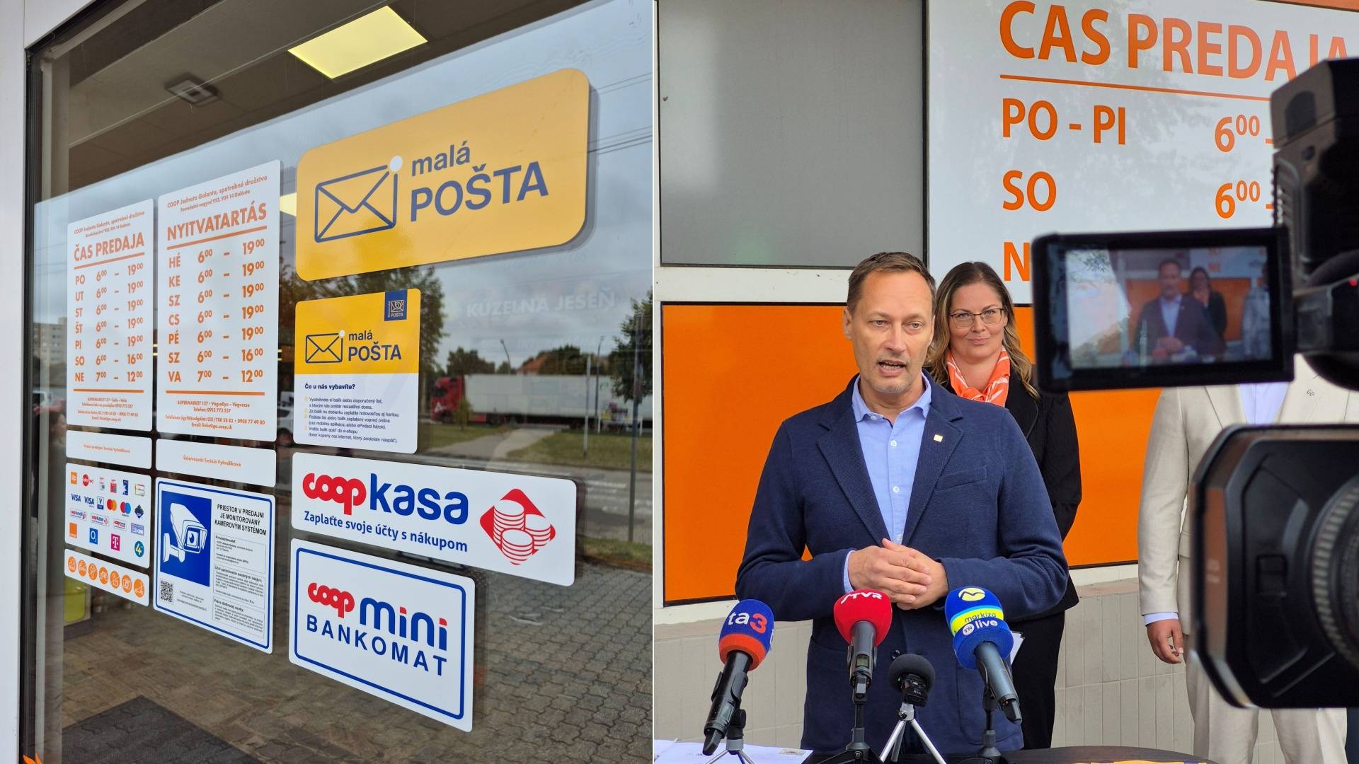 Poštu vybavíte už aj pri nákupe. Slovenská pošta otvára malúPOŠTU v Šali