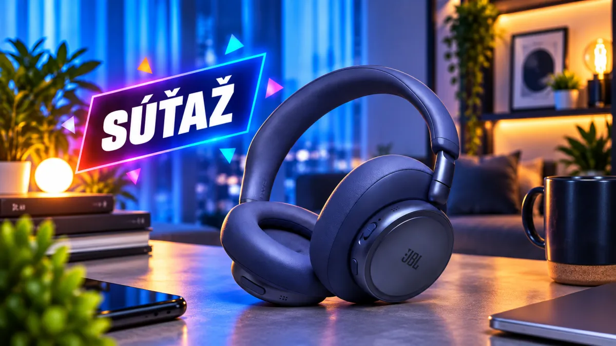 SÚŤAŽ: Vyhrajte slúchadlá JBL LIVE 780 NC, ktoré s vami budú ladiť
