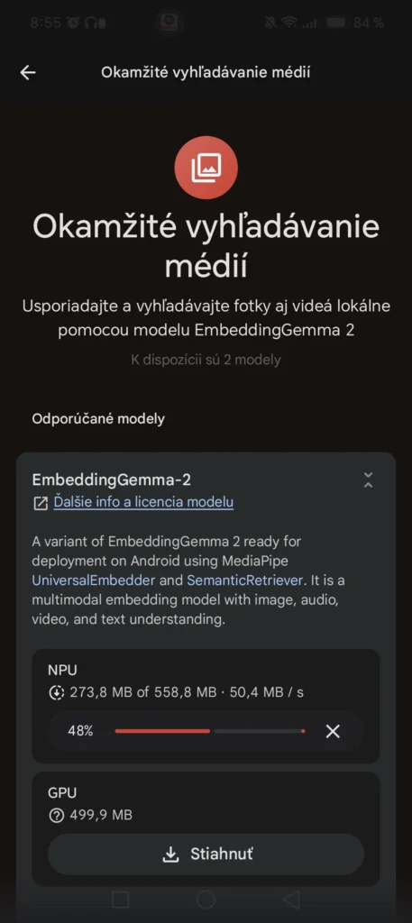EmbeddingGemma 2 edge gallery