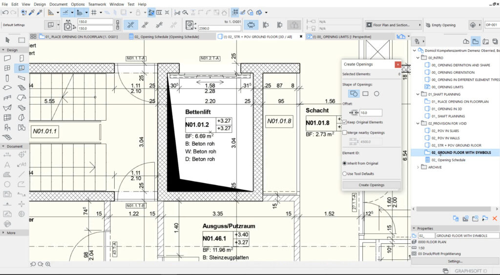Projekčný softvér Graphisoft Archicad