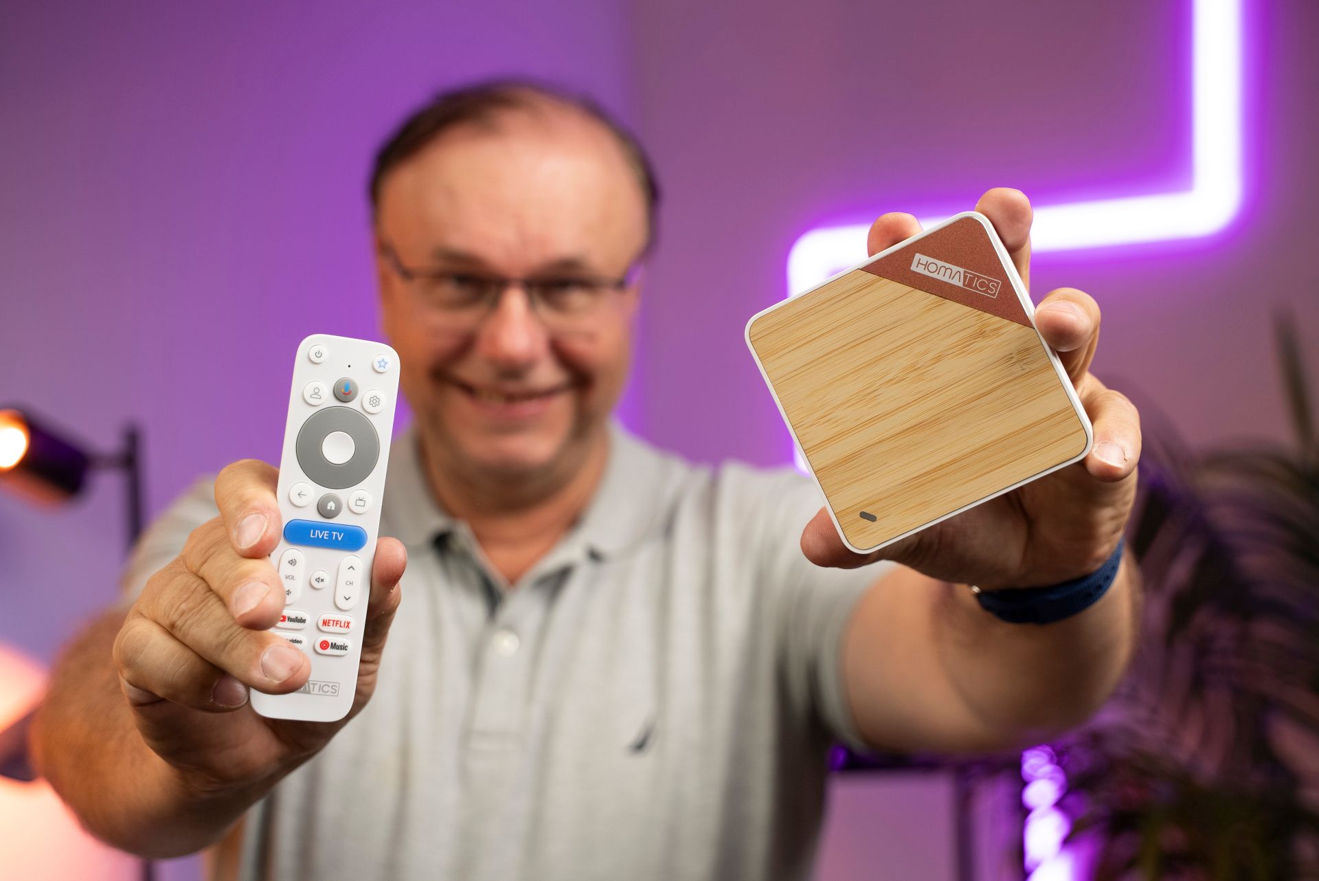 Homatics Box 4K Pro V2 AI-SR: Rýchle multimediálne centrum, ktoré vylepšuje aj obraz