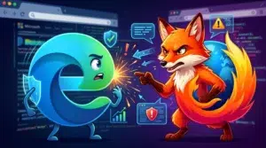 Microsoft edge kritika mozilla firefox