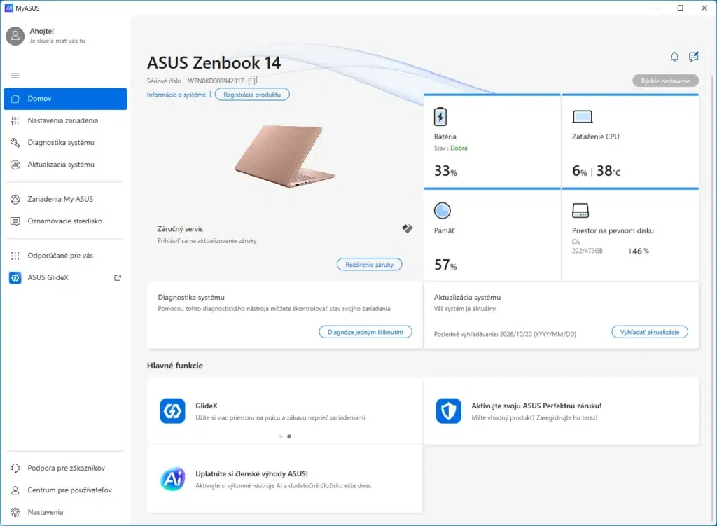 asus zenbook myasus